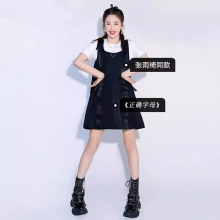 南油高品质2024初秋新品张雨绮同款连衣裙小众设计感减龄A字短裙p