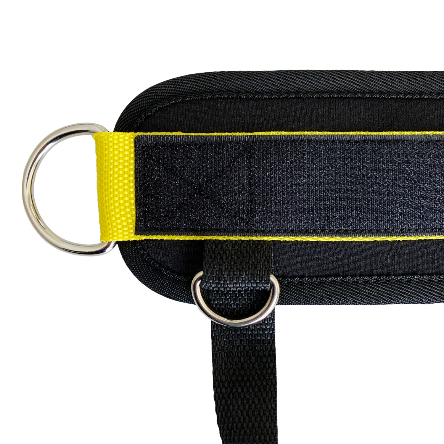 龙门架脚踝扣带脚蹬踏绳 可调节健身腿部训练护踝 脚踩绑带脚踝扣