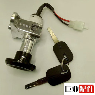 廠家批發電動車摩托車巧格兩線電門鎖 小龜王電門鎖  曲槽內齒鑰
