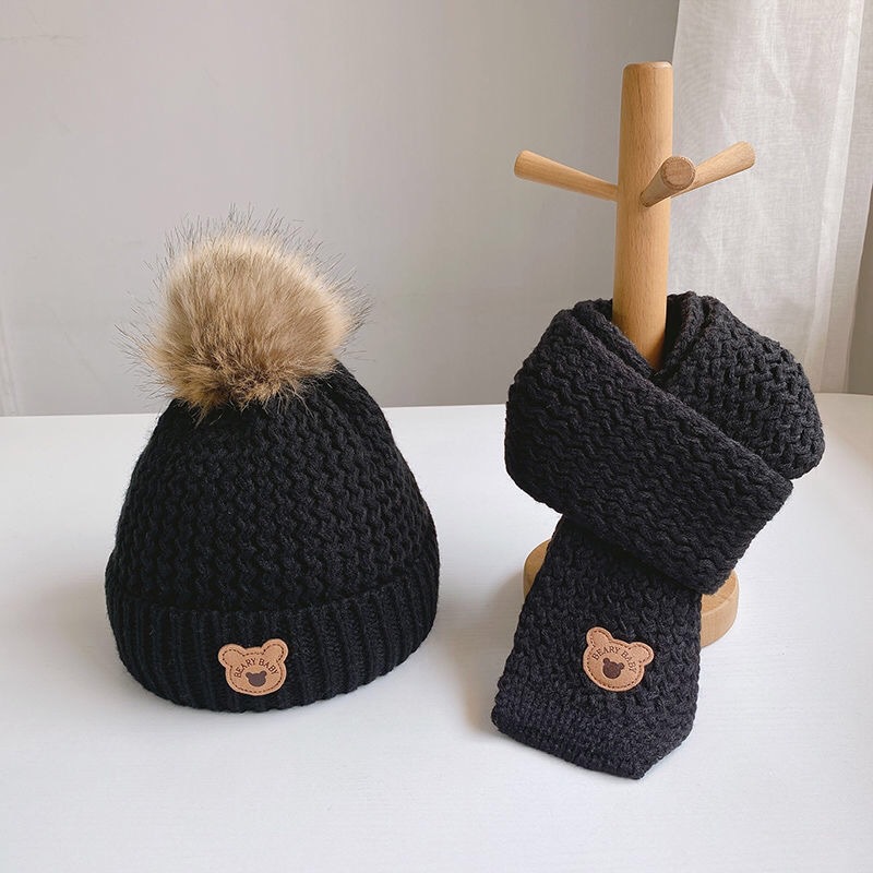 Children Unisex Cartoon Style Sweet Solid Color Beanie Hat display picture 4