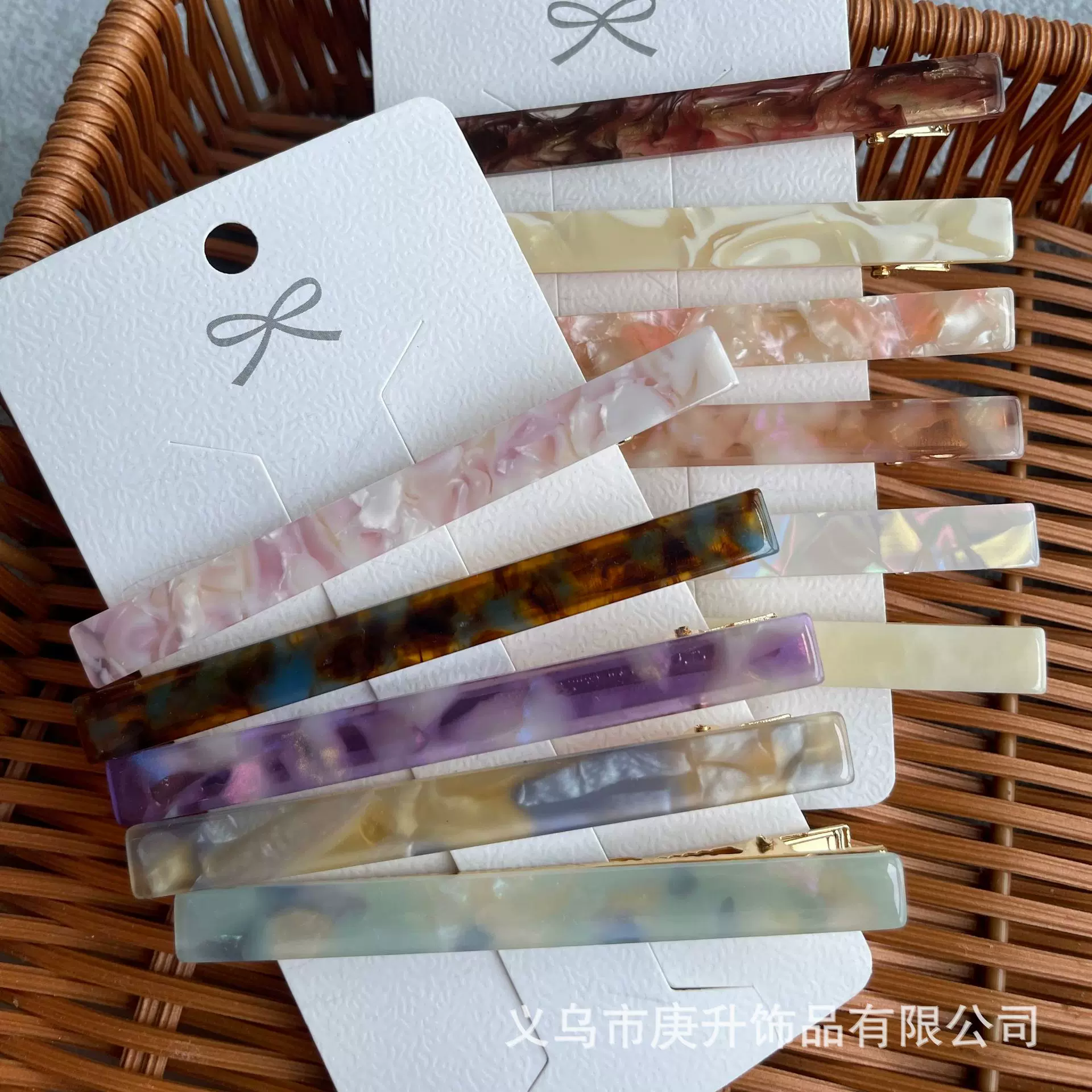 发夹网红2025年新款侧边刘海碎发边夹高级鸭嘴发卡头发夹子头饰女