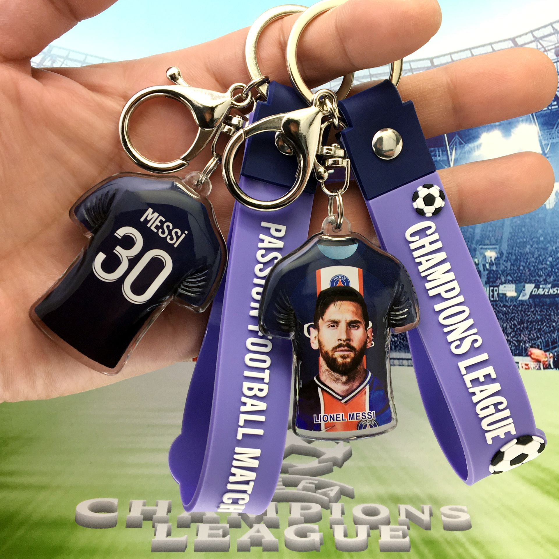 大巴黎时期-10#梅西B款+柔蓝手带-3M