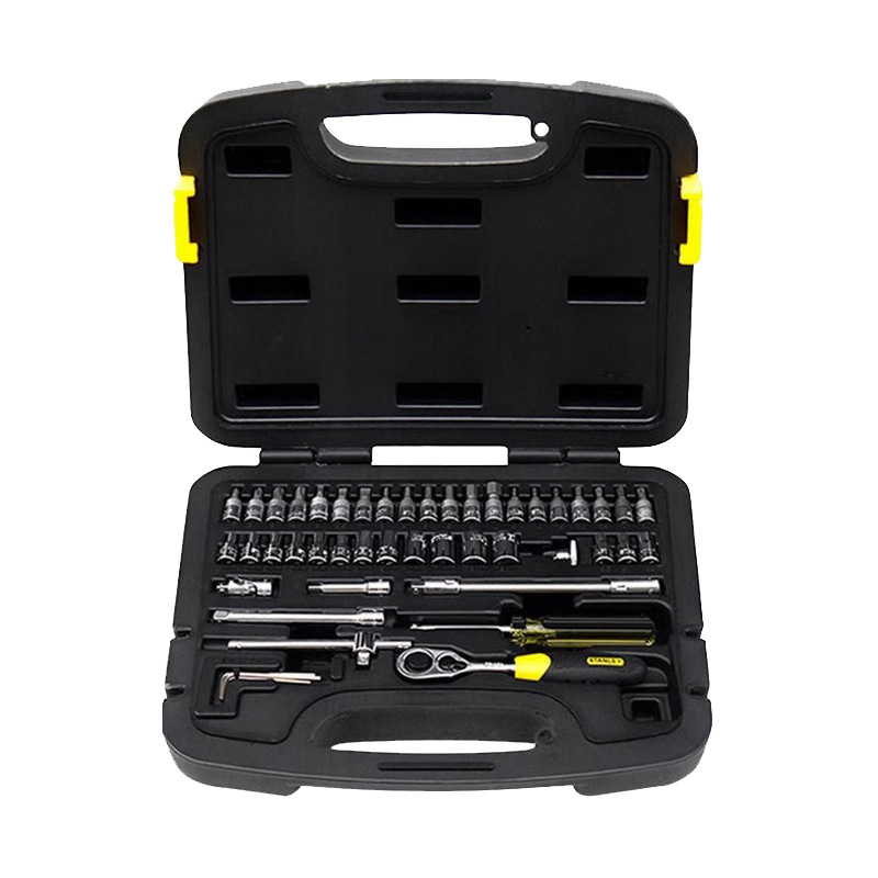 STANLEY/史丹利公制组套棘轮套筒扳手组套汽修随车工具