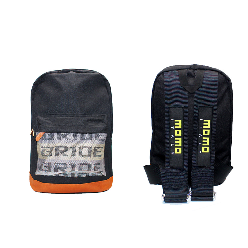 Factory Direct Supply Jdm New Takata Modified Seat Belt Small Backpack Racing Bride Backpack Computer Bag