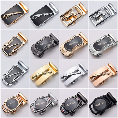 Đầu khóa dây lưng nam 3,5 cm bằng hợp kim kẽm, khóa tự động, phụ kiện công sở