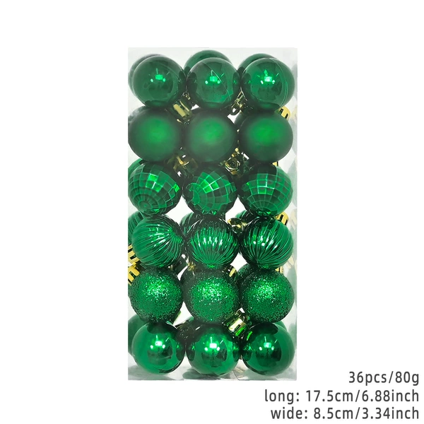 3cm-36pcs green