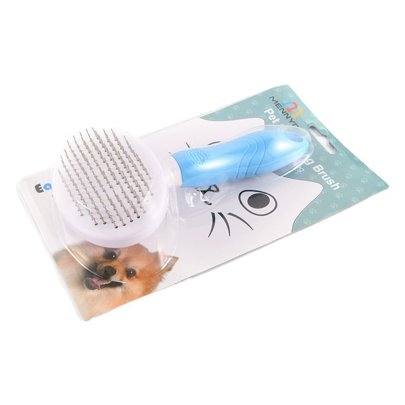 Расческа для животных, инструмент для ухода, волшебный инструмент для ухода за кошками, расческа для кошек для удаления шерсти, игольчатая расческа для удаления шерсти собак, самоочищающаяся щетка.