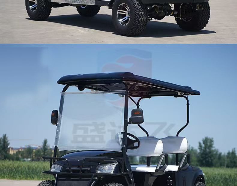 New Model Golf Cart Electric Four-Wheeler 2-8 Seat Sightseeing Car for Tourist Areas and Parks