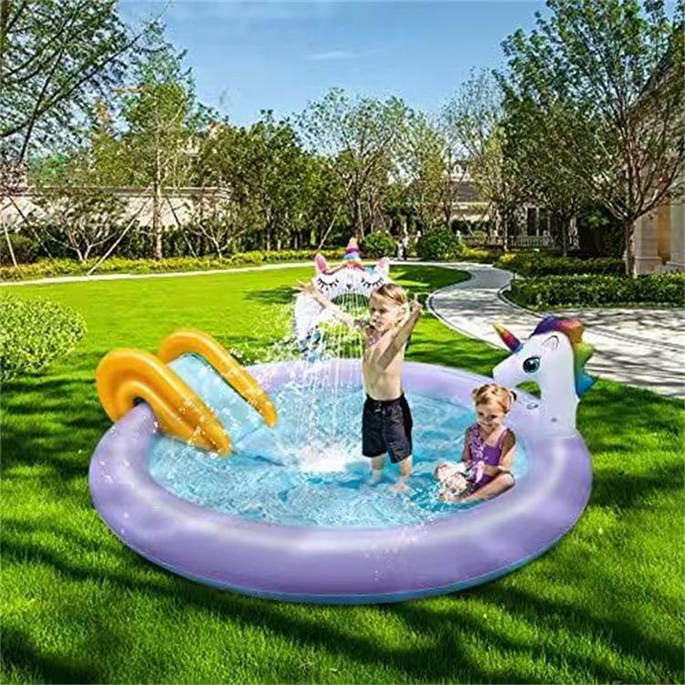 充气游泳池家用婴儿戏水池户外泳池便携式可折叠儿童泳池详情4