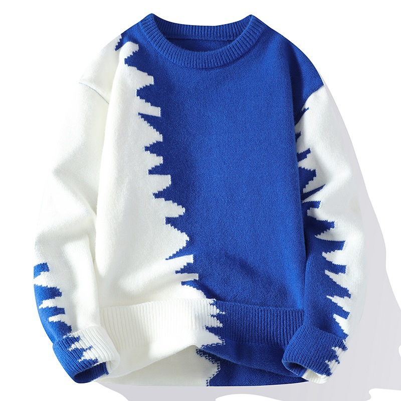 fashionable demi-season trend knitted sweater