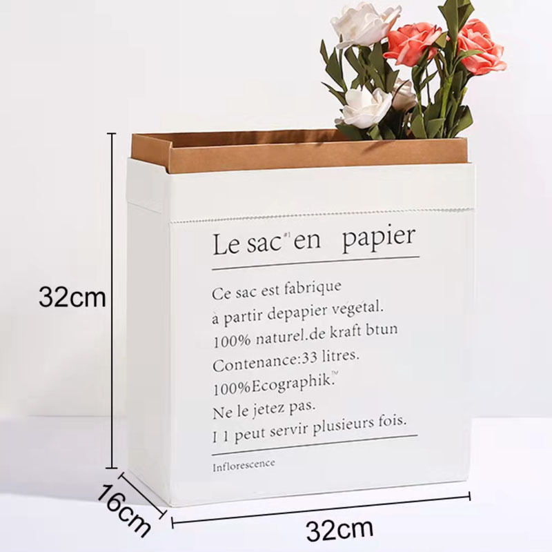 더블 종이 가방; 큰 종이 가방