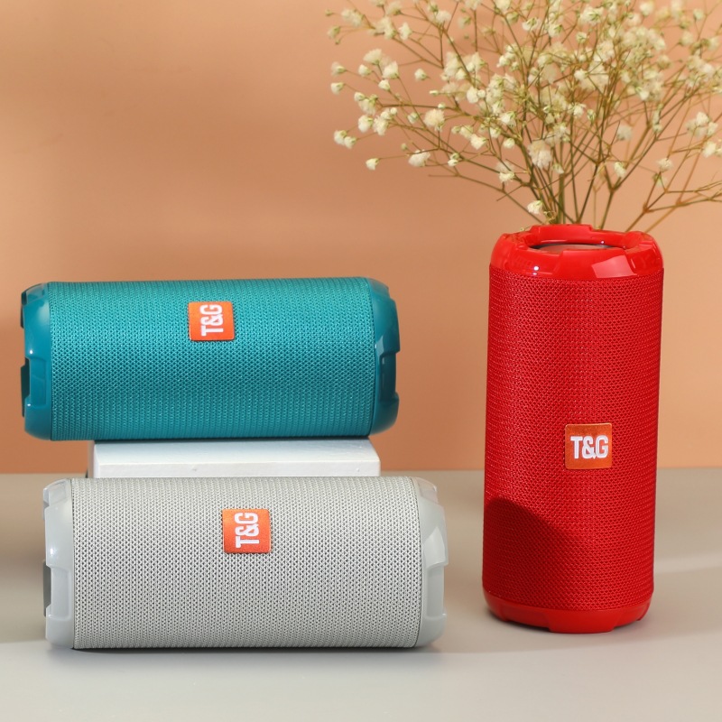 Transfronterizo TG621 altavoz Bluetooth tarjeta de tela portátil al aire libre TWS serie subwoofer pequeño sonido Bluetooth