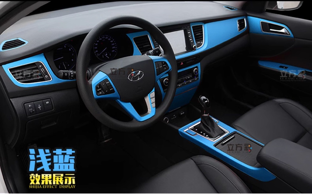 Car Color Changing Film Brushed Ice Film Interior Body Sticker Self-Adhesive Matte Protective Car Clothing Motorcycle Car Film