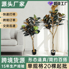 亚马逊仿真橡树酒店橱窗室内大型植物装饰落地摆件人造仿真假橡树