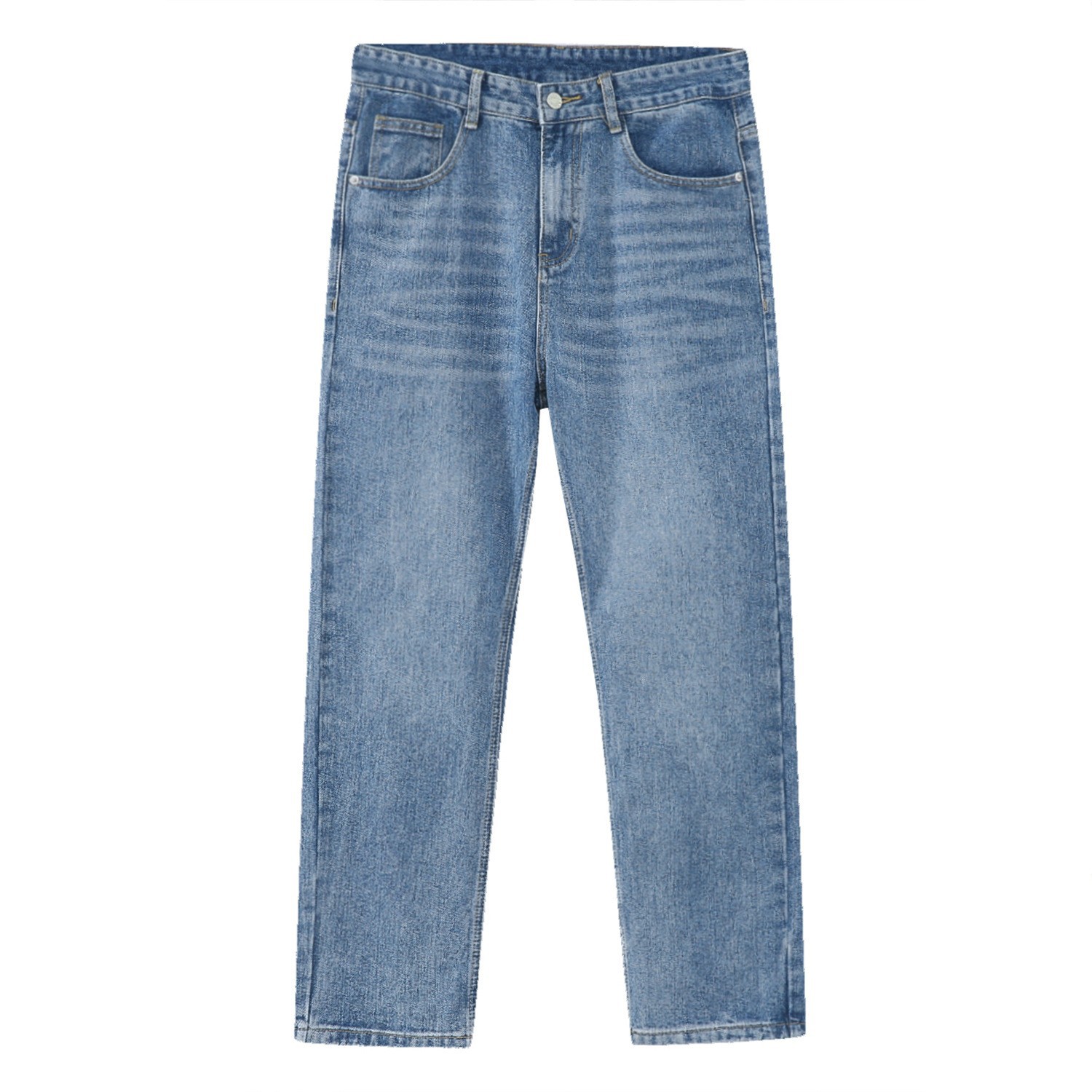 Nirben Denim | Jeans cortos rectos clásicos de varios colores para estilo coreano