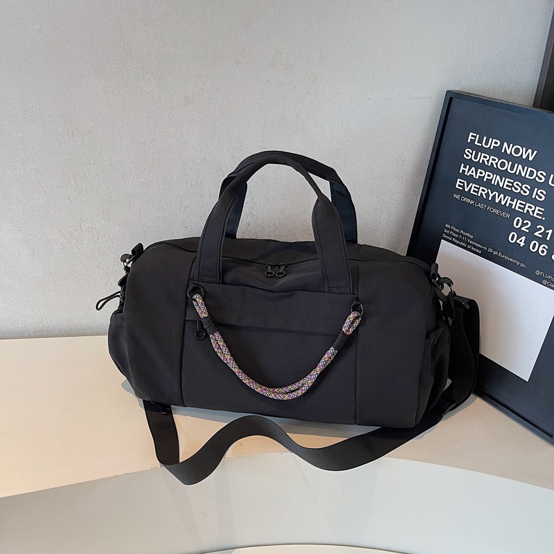 Hombres y mujeres, bolsas de equipaje de moda casual, bolsas de viaje portátiles, simples y versátiles, deportes al aire libre, fitness image 7