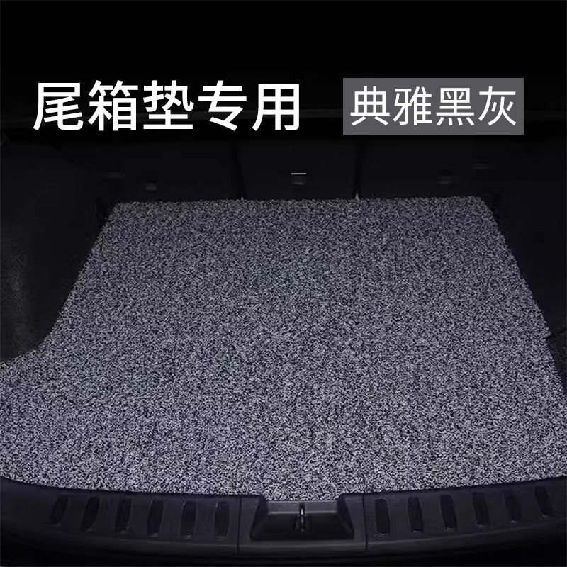 车载汽车后排脚垫专用一体单独丝圈车垫防滑中间地毯式后座脚踏垫|undefined
