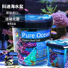 法国科迪海水盐 大师珊瑚盐海水缸盐用法 红软硬珊瑚小丑鱼用海盐