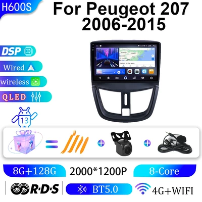 DVD Navigation, 06-15 Peugeot 207 Car