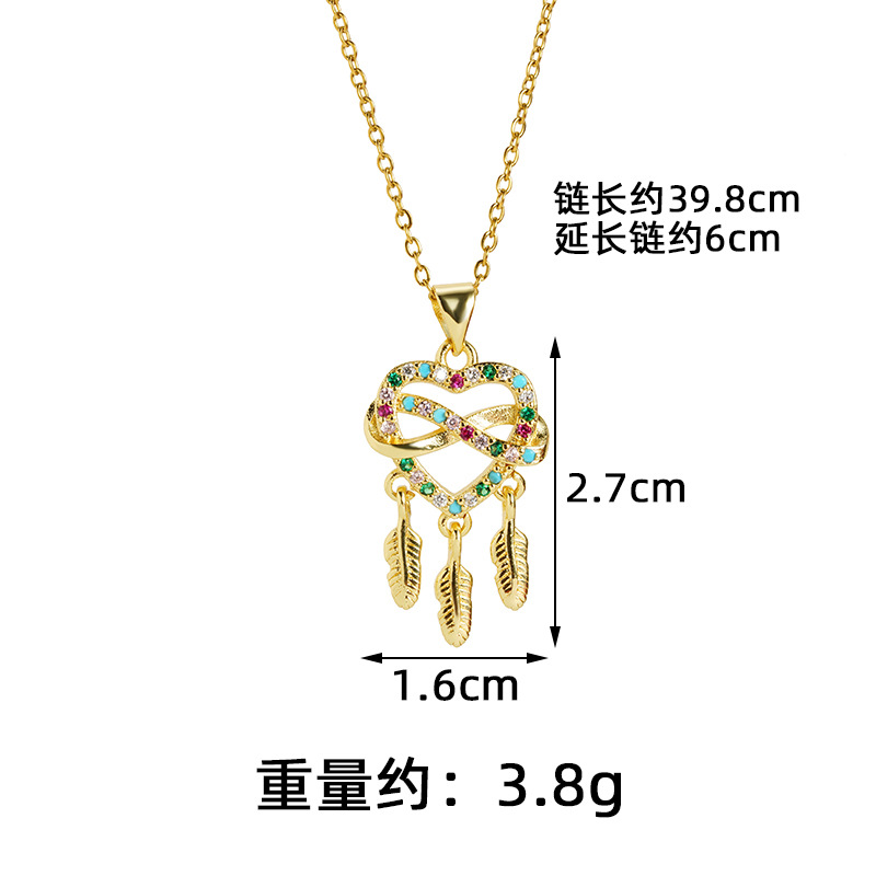 Lujo ligero Vietnam arena collar de oro de estilo europeo y americano diamantes amor tetas conjunto de pendientes de joyería transfronteriza de alta calidad