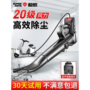 Blower, Hair Dryer, Dust Blower, High-Power Powerful Snow Blower, Small Blower, Connected to Battery Car, Lithium Battery