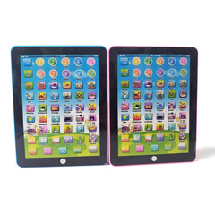 Cross-border hot selling English tablet learning machine tablet reading machine early education touch voice export IPAD educational toy