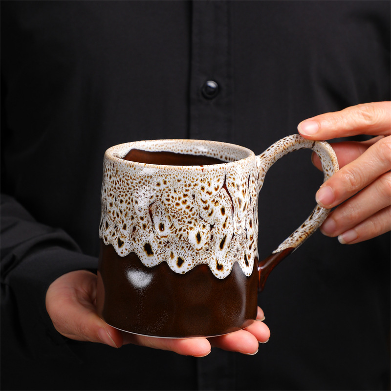 Kiln-Fired Ceramic For Sale, Creative High-Value Water Cups, Afternoon Tea Coffee Top Quality Mugs, Couple's Mugs_voghion.com