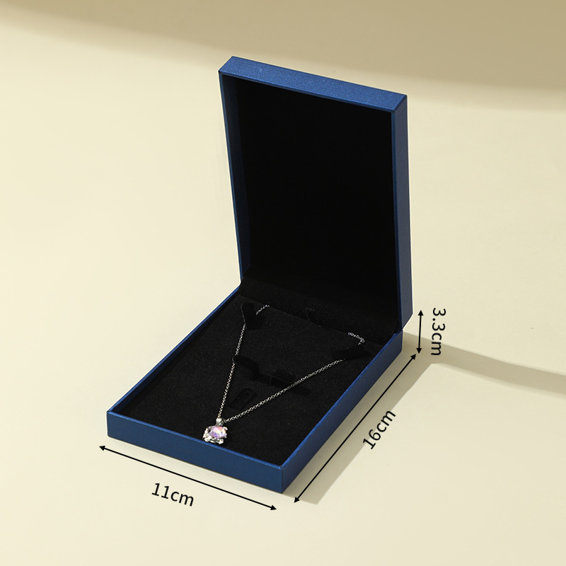 Spot caja de embalaje de joyería de ángulo recto propuesta de matrimonio anillo de confesión embalaje de anillo de diamantes caja de joyería caja de tapa de alta gama
