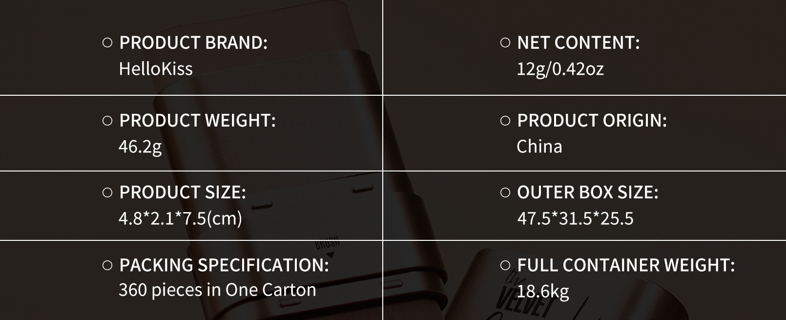 Hellokiss Eraser Abdeckstift Doppelseitig Wasserfest Für Gesicht_voghion.com