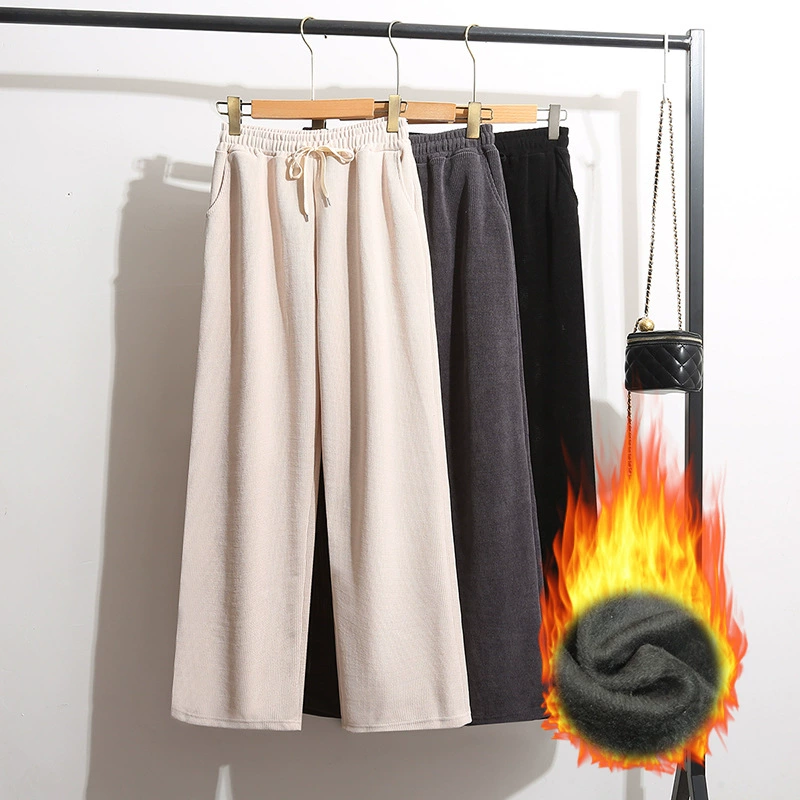 200/260/300 кг повседневные брюки больших размеров с пухленькой девушкой плюс толстые женские прямые тонкие брюки дополнительного размера 300 кг