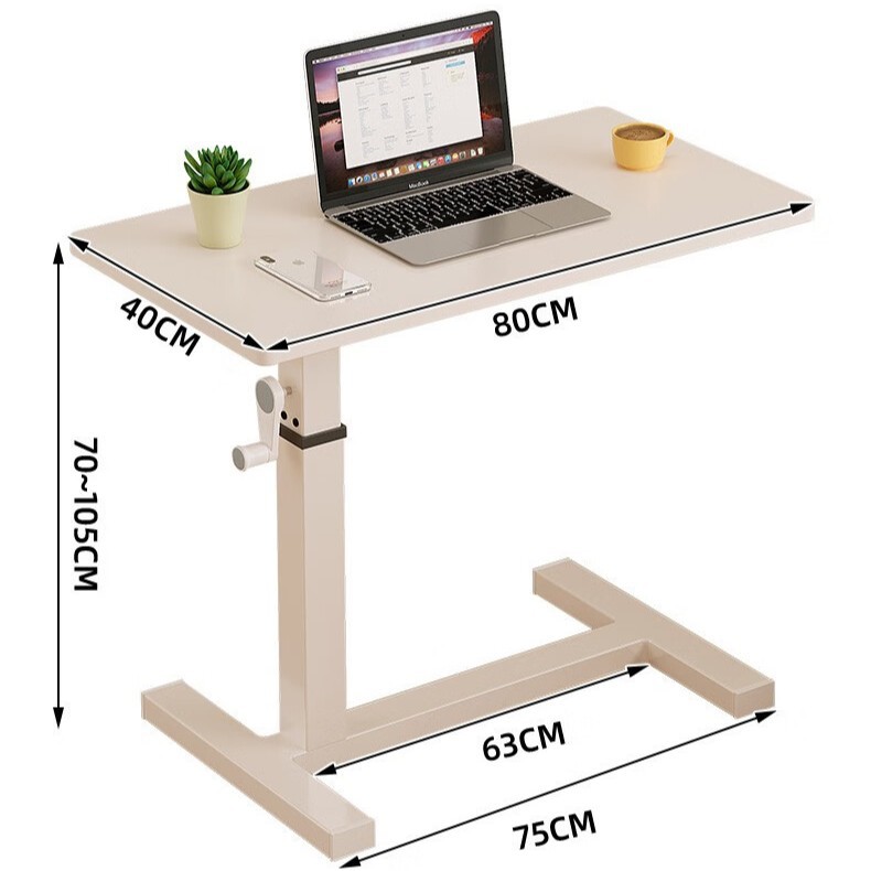Mesa de computadora elevable dormitorio al lado de la cama estudio escritorio sofá escritorio portátil escritorio pequeño escritorio
