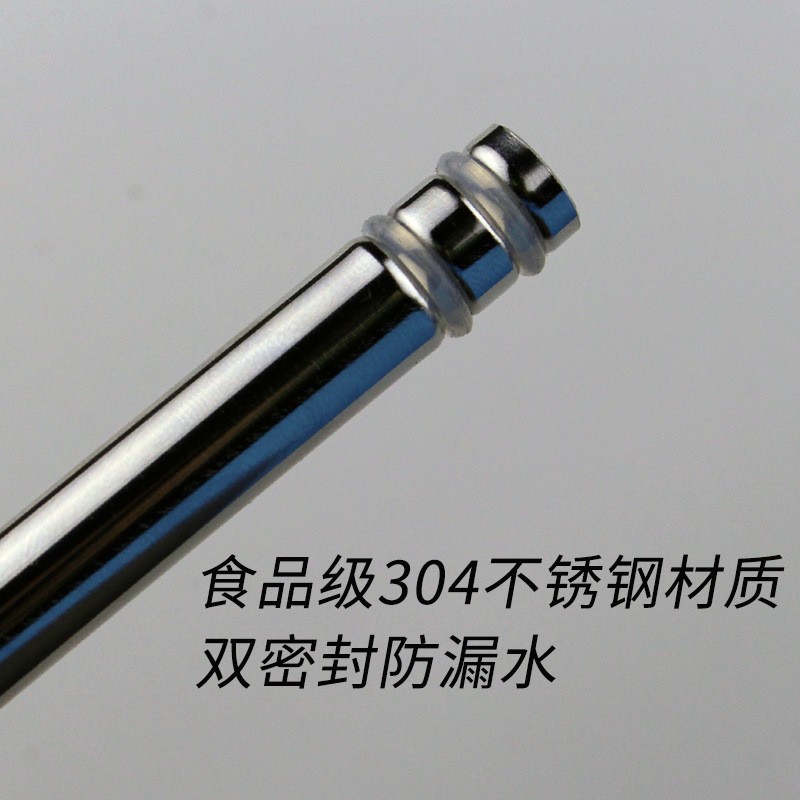 9MM grifo de acero inoxidable tubo de gancho purificador de agua de escritorio enchufe rápido boquilla de agua grado alimenticio 304 purificador de agua tubo de gancho de salida de agua