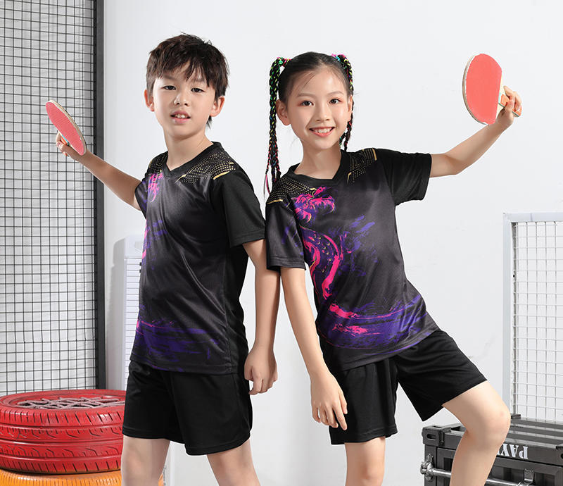Dragón Boat traje de fútbol para niños y mujeres traje de dragón traje de bádminton uniformes de equipo sudor mayorista rápido secado tenis de mesa