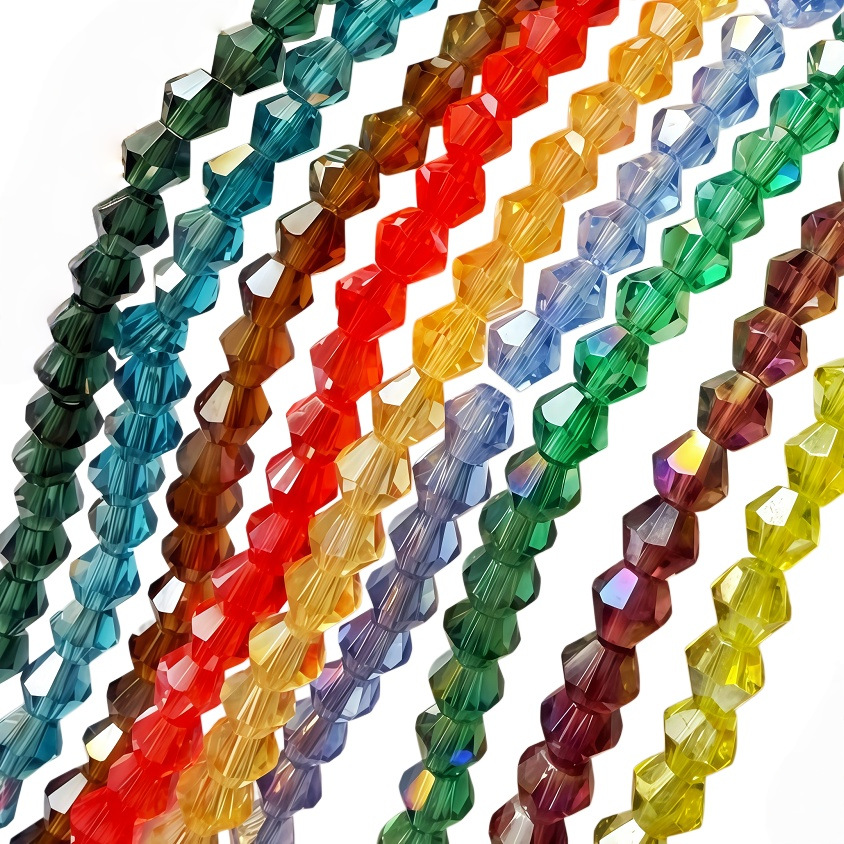 Crystal Pointed Beads Color AB Multi-especificación de cuentas de color fantasma joyas de cuentas al por mayor transfronterizas