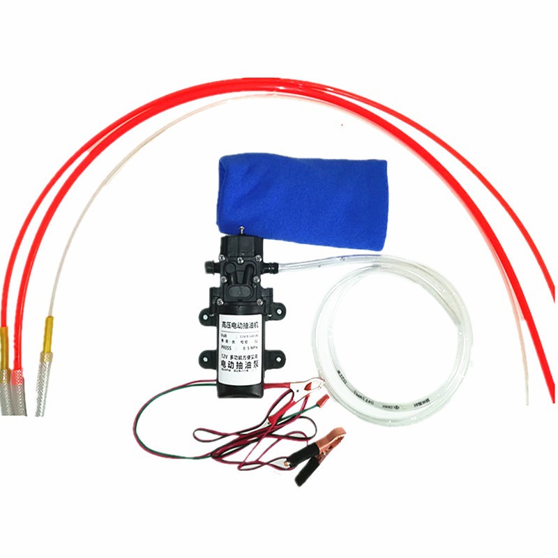 车载吸油泵油泵柴油泵水泵电动自12V机油泵抽换泵汽车甲醇抽油泵