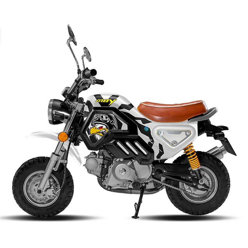Motorcycle Youth National Iv Efi 50Cc Little Monkey Motorcycle Sports Car Retro Urban Road Street Car Can Be Licensed