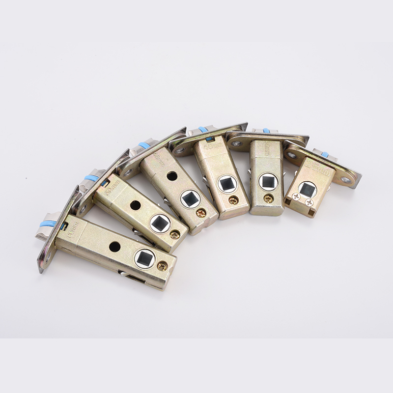 Silent sanitary room lock latch single tongue wooden door lock room door lock bathroom toilet accessories indoor lock body small lock tongue