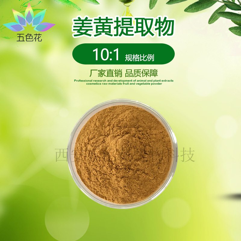 姜黄提取物10:1 水溶性姜黄粉 植物提取物 姜黄素 量大从优 现货