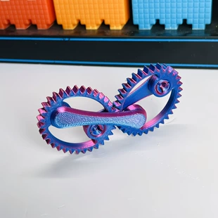 3D-печать двухфункциональный спиннер с шестернями антистресс игрушка