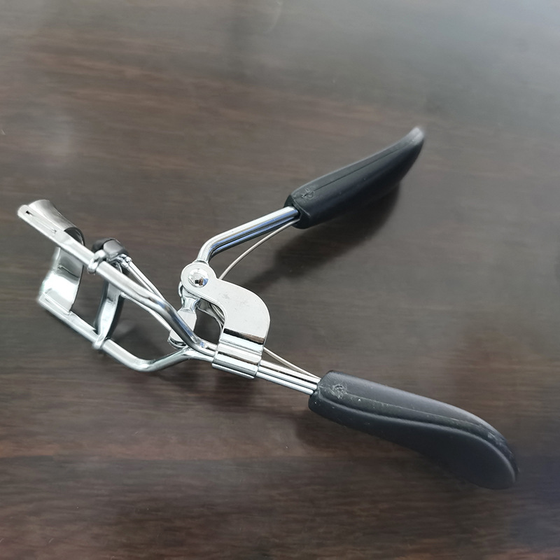 Mango de lengua de pato herramientas de belleza portátiles pestañas falsas dispositivo auxiliar regular rizador de pestañas maquillaje de mujeres en stock al por mayor