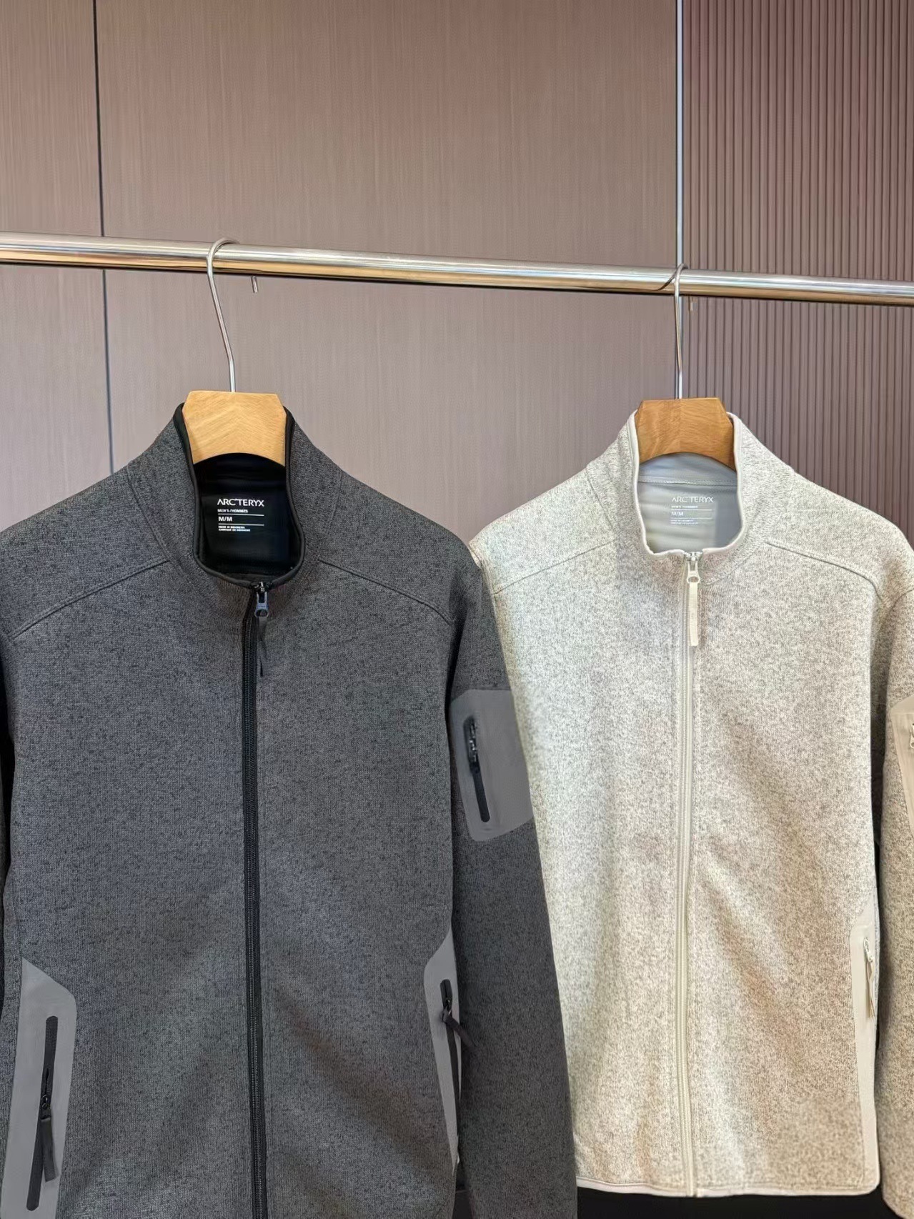 Bird Armour cubierto con cremallera para hombres y mujeres con cuello vertical y chaqueta de terciopelo caliente al aire libre capa intermedia chaqueta de terciopelo