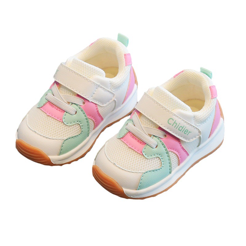 2024 otoño nueva zapatilla de deporte de los niños zapatos para correr estilo coreano niñas zapatos de entrenamiento alemán zapatos de bebé niño