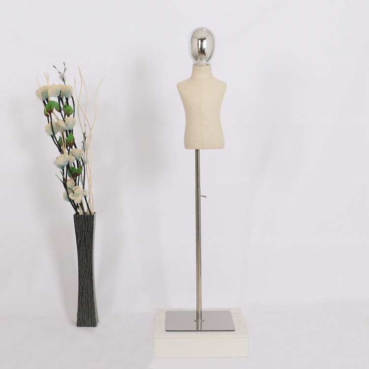 Modelo DE LOS NIÑOS apoyos medio cuerpo soporte con diadema mano ventana pantalla soporte niños y niñas tienda de ropa modelo estante image 19