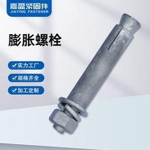 定制加工碳钢空心墙内爆镀锌膨胀螺栓 8.8级不锈钢拉爆膨胀螺丝