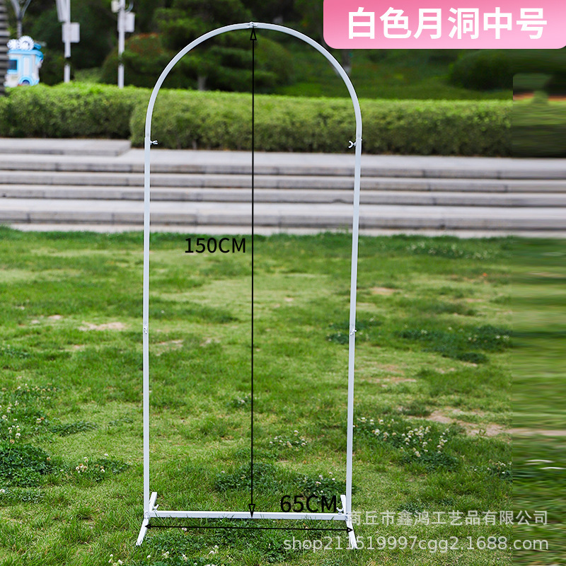 結婚式の小道具アイアンゴールドスリーピースカーブシェルフ結婚式のウェルカムオーナメントフラワースタンドバルーンアーチステージスタンド|undefined