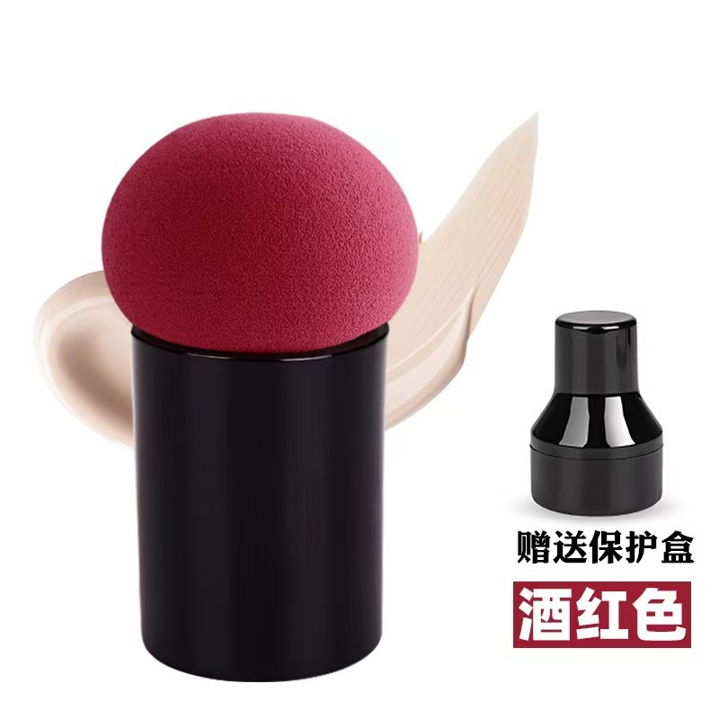 国境を越えた人気のキノコヘッドパウダーパフシールパウダーパフポリウレタンウェット＆ドライパウダーパフQ弾性小さなキノコリペア|undefined