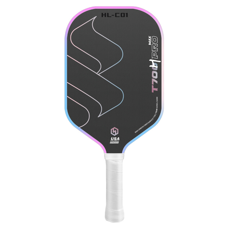 Pickleball paddle 3K-T700 carbon fiber paddle with matte finish, professional competition-grade pickleball full set