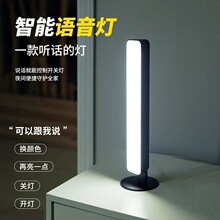 USB智能声控小夜灯语音灯氛围装饰灯衣柜led灯小夜灯外贸工厂批发