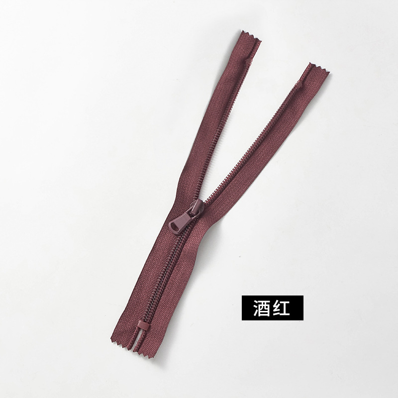 現物5号ナイロンジッパー閉鎖尾ポケットバッグ手袋座布団閉鎖口短いジッパー卸売り多色|undefined