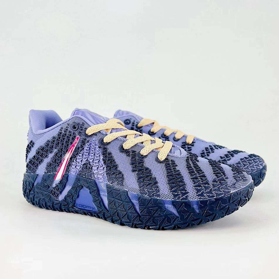 Putian factory foreign trade order Morant 3 basketball shoes blue and yellow mandarin duck sneakers breathable support lightweight sports shoes